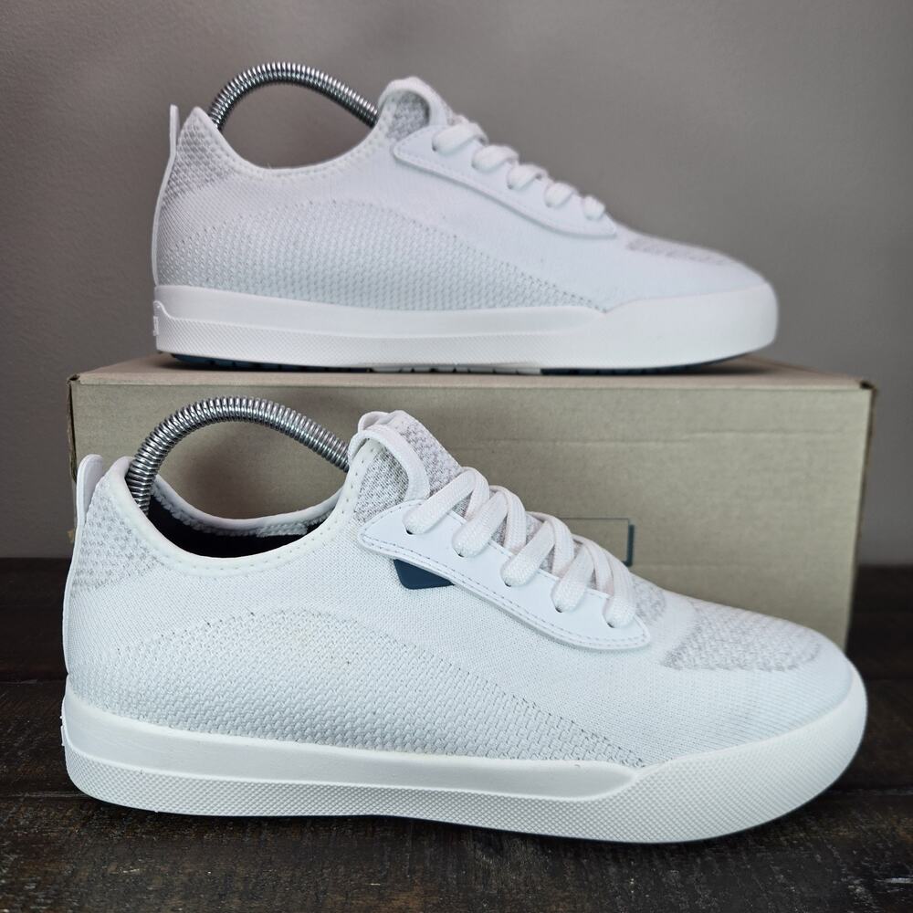 Vessi Weekend 1.5 Sneaker Womens Size 9 Waterproof Shoes Marble White